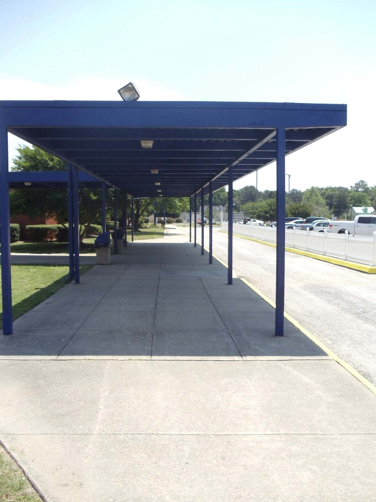 Renovating Canopy And Facade #27 — Chester, VA — ARW Contracting, Inc.