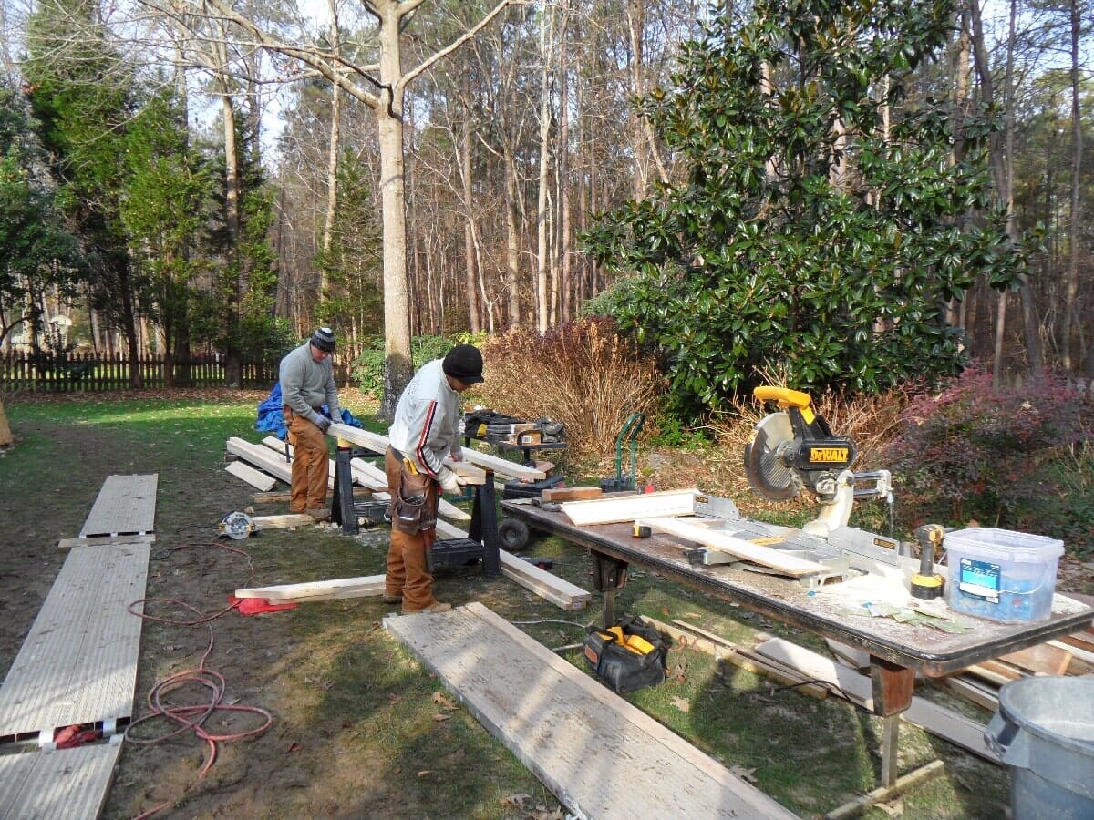 Residential Porch Renovation #3 — Chester, VA — ARW Contracting, Inc.