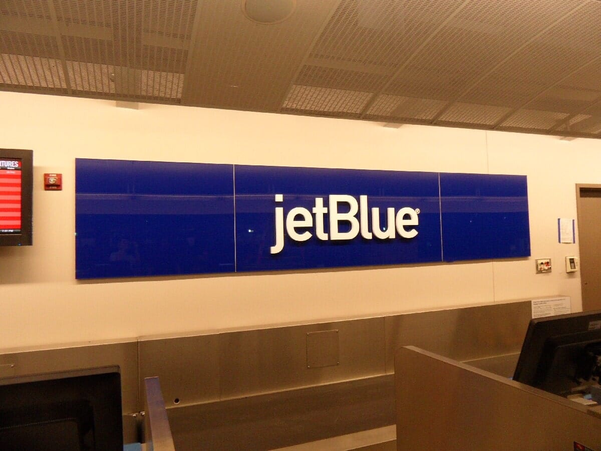 JetBlue Signage — Chester, VA — ARW Contracting, Inc.