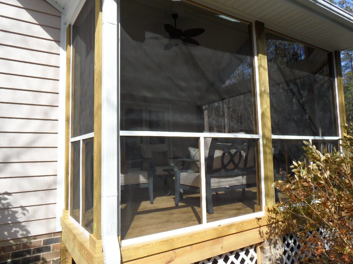 Residential Porch Renovation #11 — Chester, VA — ARW Contracting, Inc.