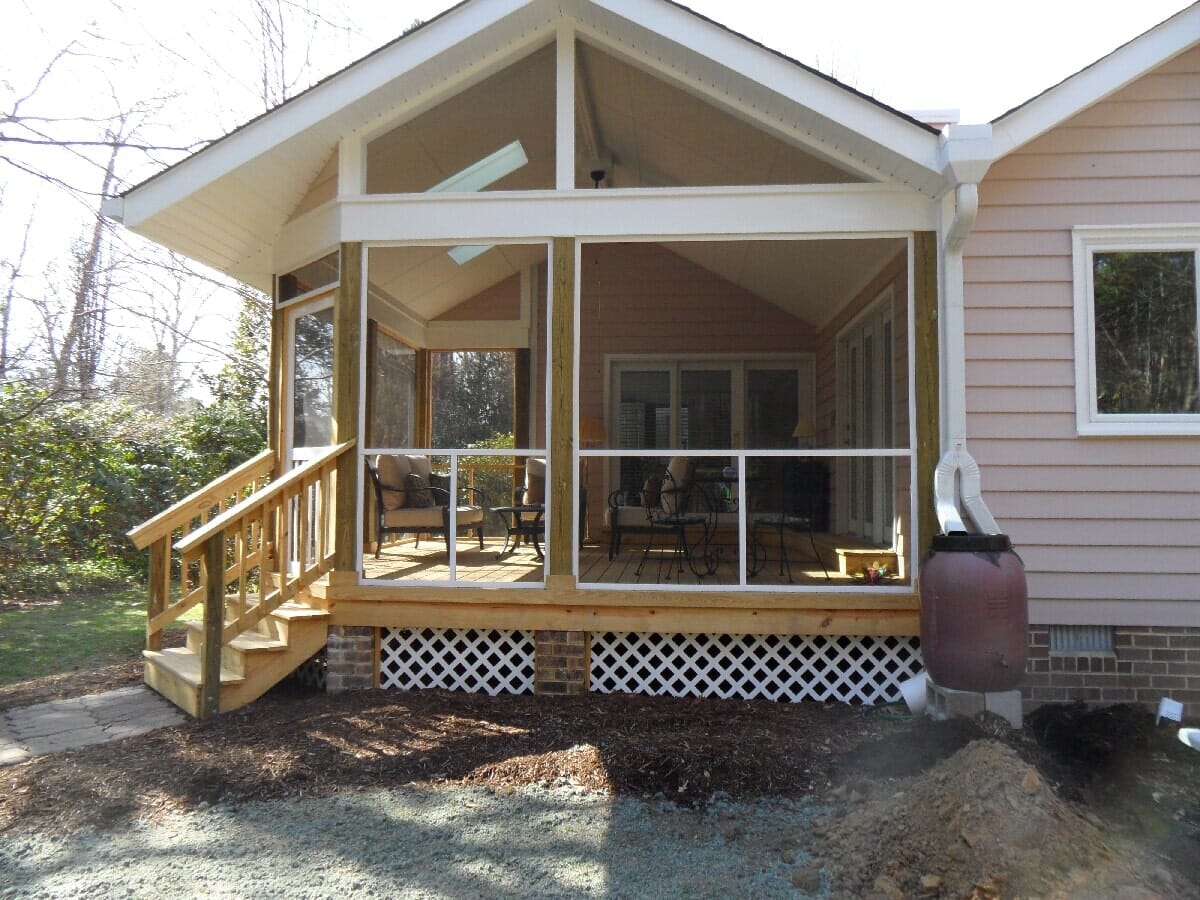 Residential Porch Renovation #12 — Chester, VA — ARW Contracting, Inc.
