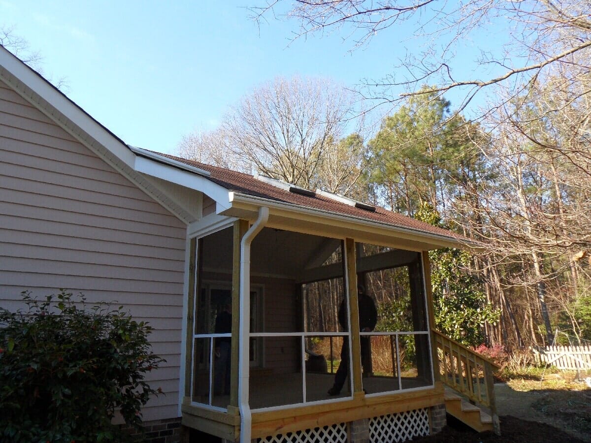 Residential Porch Renovation #13 — Chester, VA — ARW Contracting, Inc.