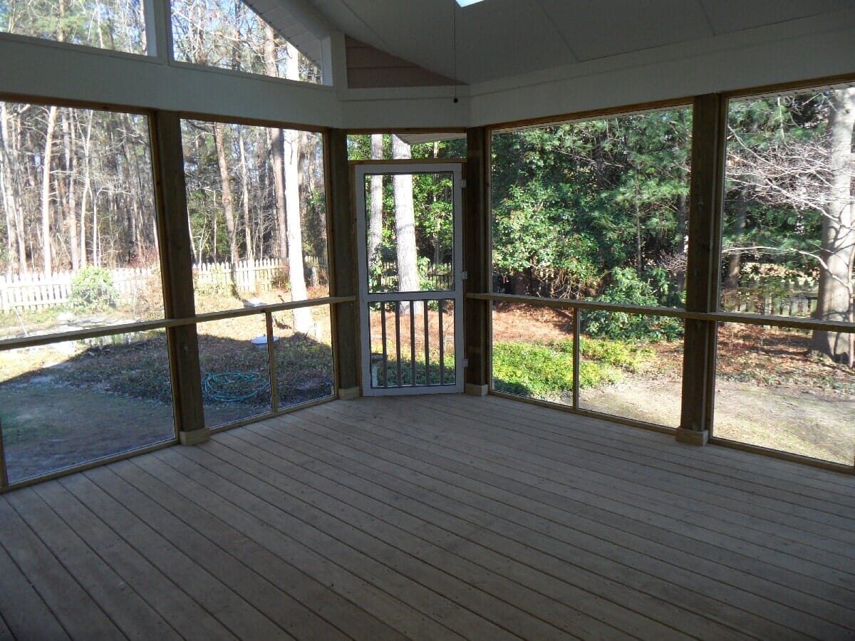 Residential Porch Renovation #17 — Chester, VA — ARW Contracting, Inc.