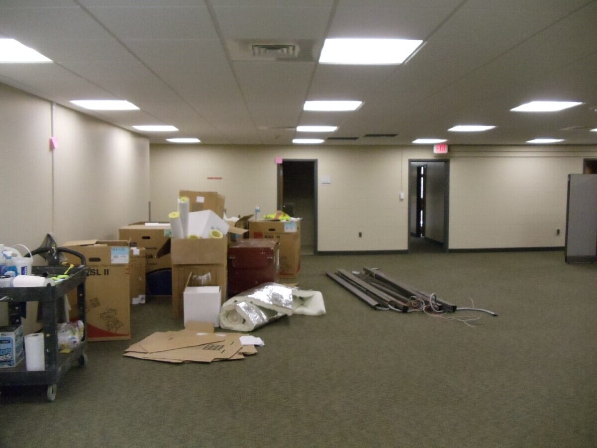 Library Renovation #19 — Chester, VA — ARW Contracting, Inc.
