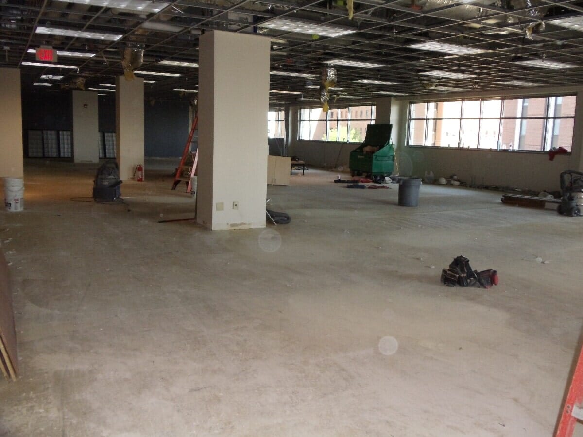 Entire Floor Renovation #45 — Chester, VA — ARW Contracting, Inc.