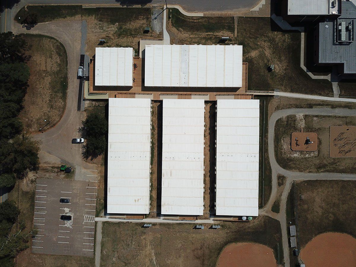 Top View Of Completed Bon Air Project — Chester, VA — ARW Contracting, Inc.