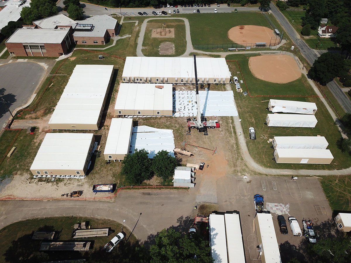 Ongoing Construction Site — Chester, VA — ARW Contracting, Inc.