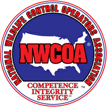 the logo for the national wildlife control operators association