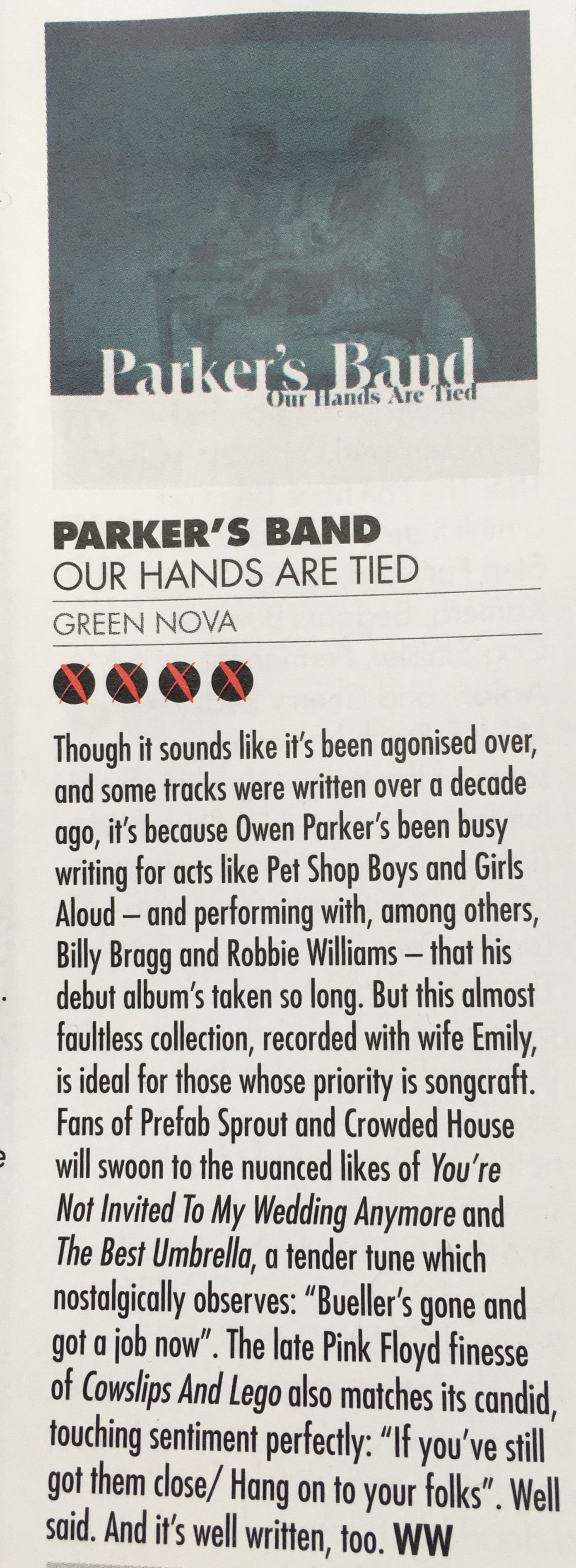 Parker's Band Classic Pop Review