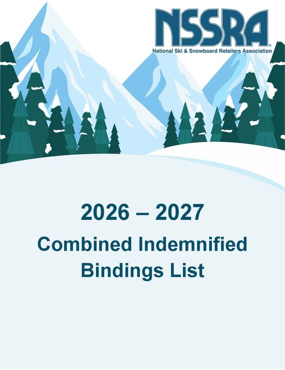 The cover of the nssra combined indemnified bindings list