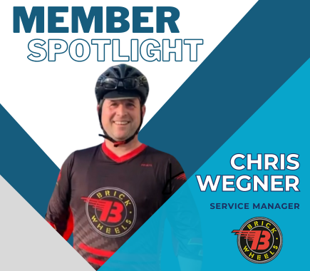 Chris wegner is a member of brick wheels
