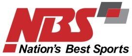 Nbs nation 's best sports logo on a white background