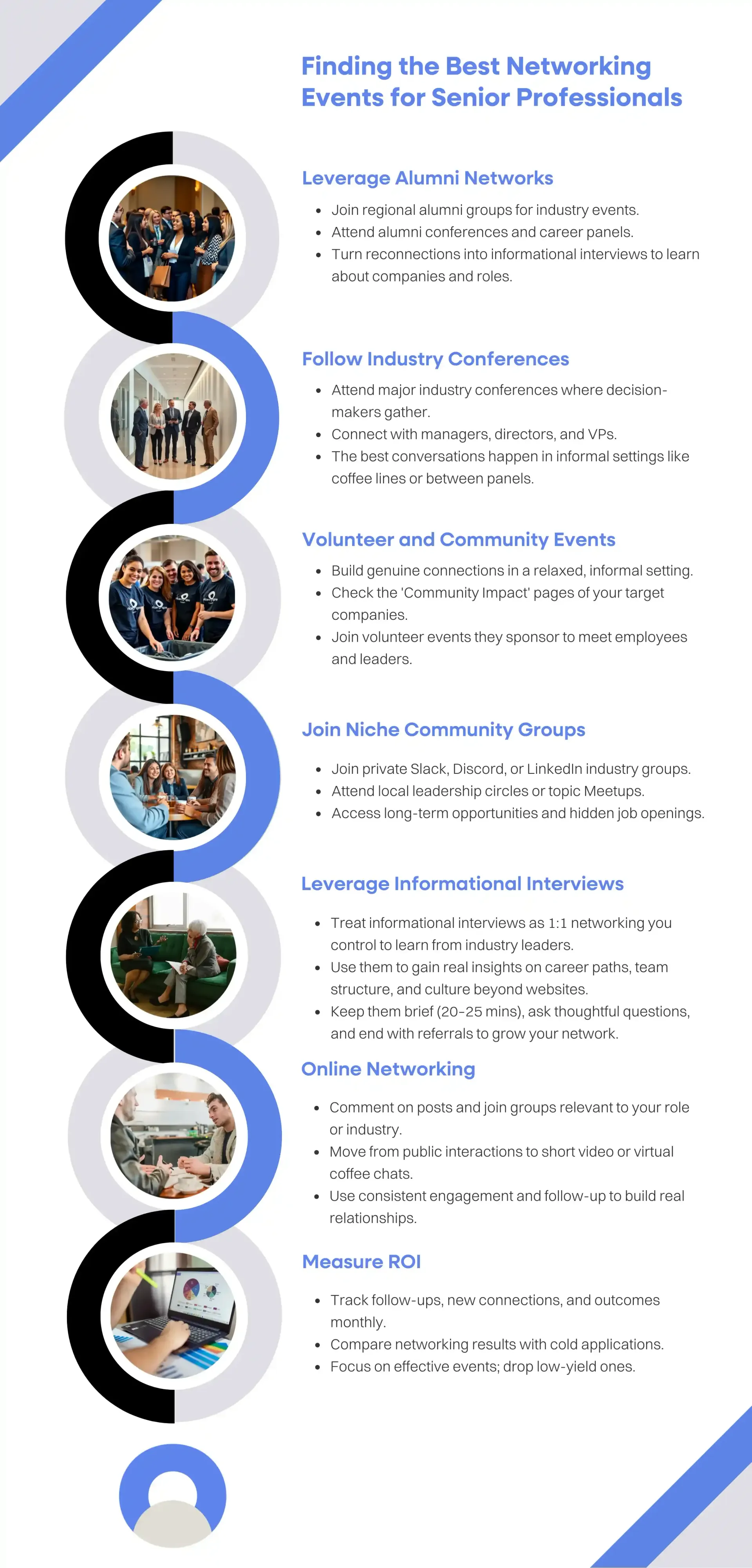 7 Tactics For Senior Level Professionals to Find the Best Networking Events