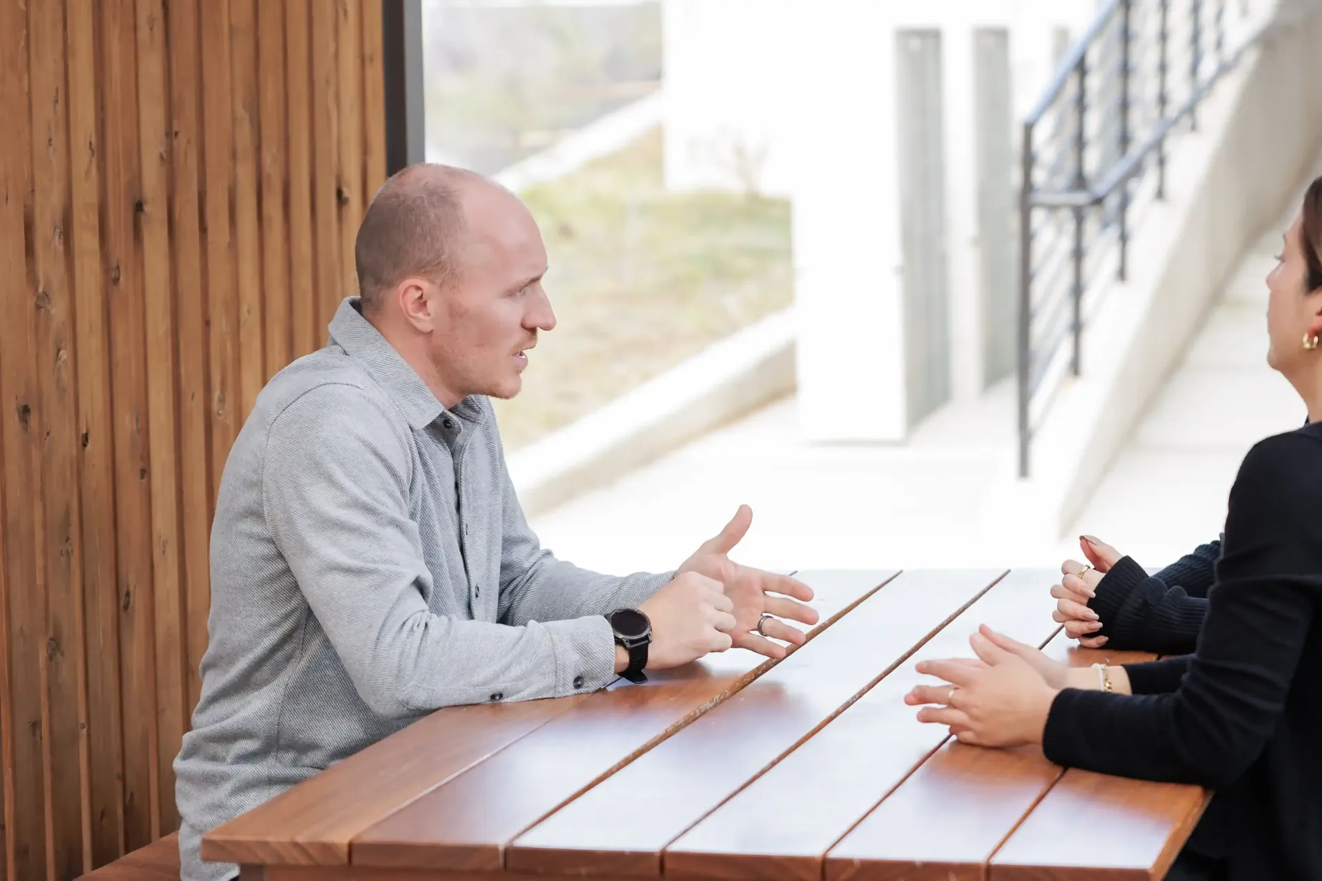 Adam Broda Being Interviewed Asking Great Post Interview Questions