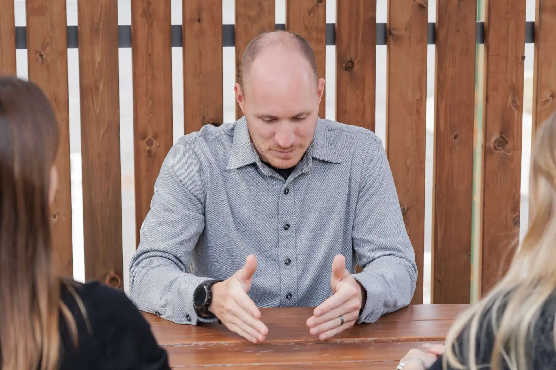 Career Coach Adam Broda Describing Senor-Level Career Change Strategy