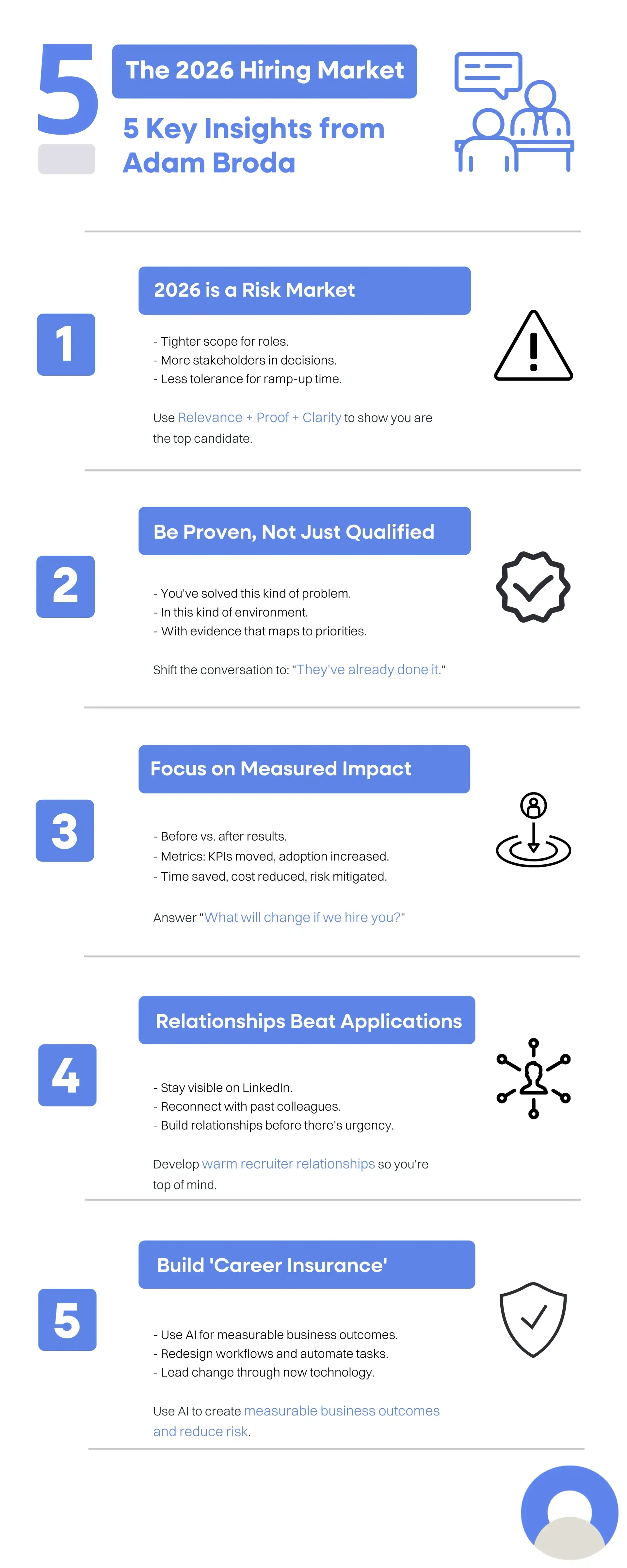 5 Key Insights For the 2026 Job Market for Senior Level Professionals