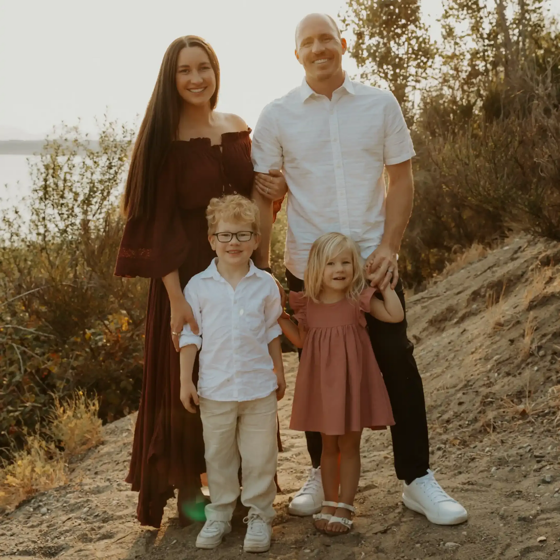 Career Coach Adam Broda With Wife And Kids