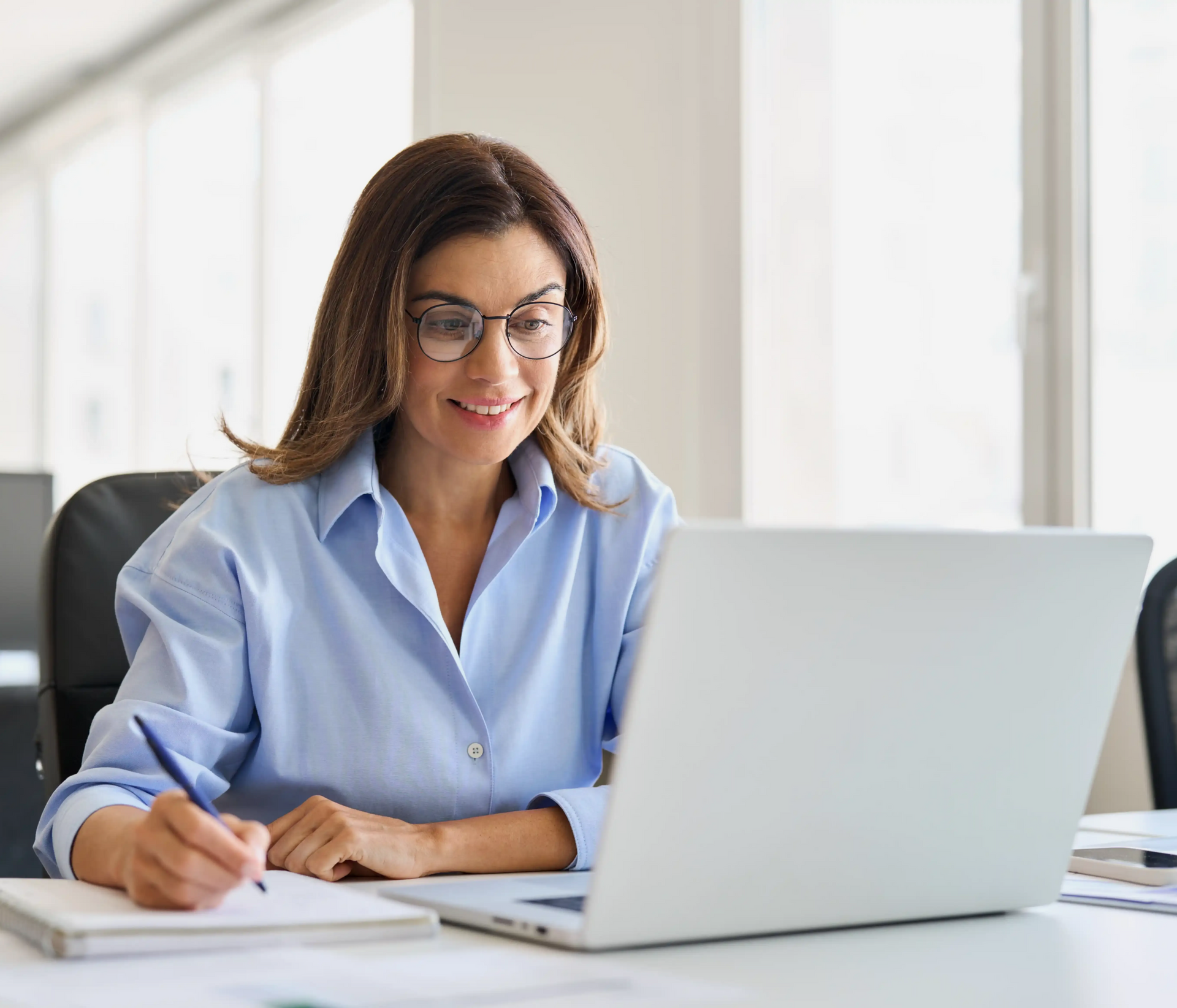 Experienced Business Woman Plans Career Transition