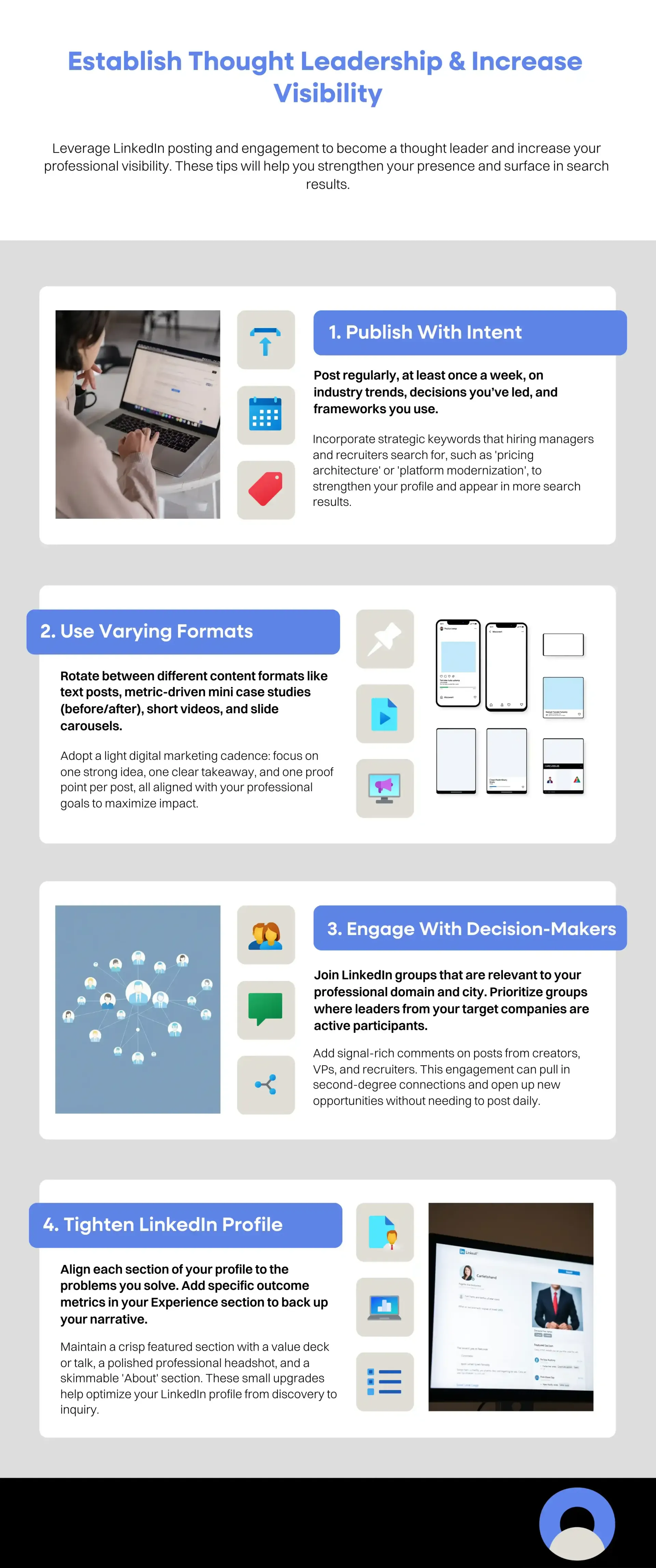 LinkedIn Engagement Thought Leadership Optimization