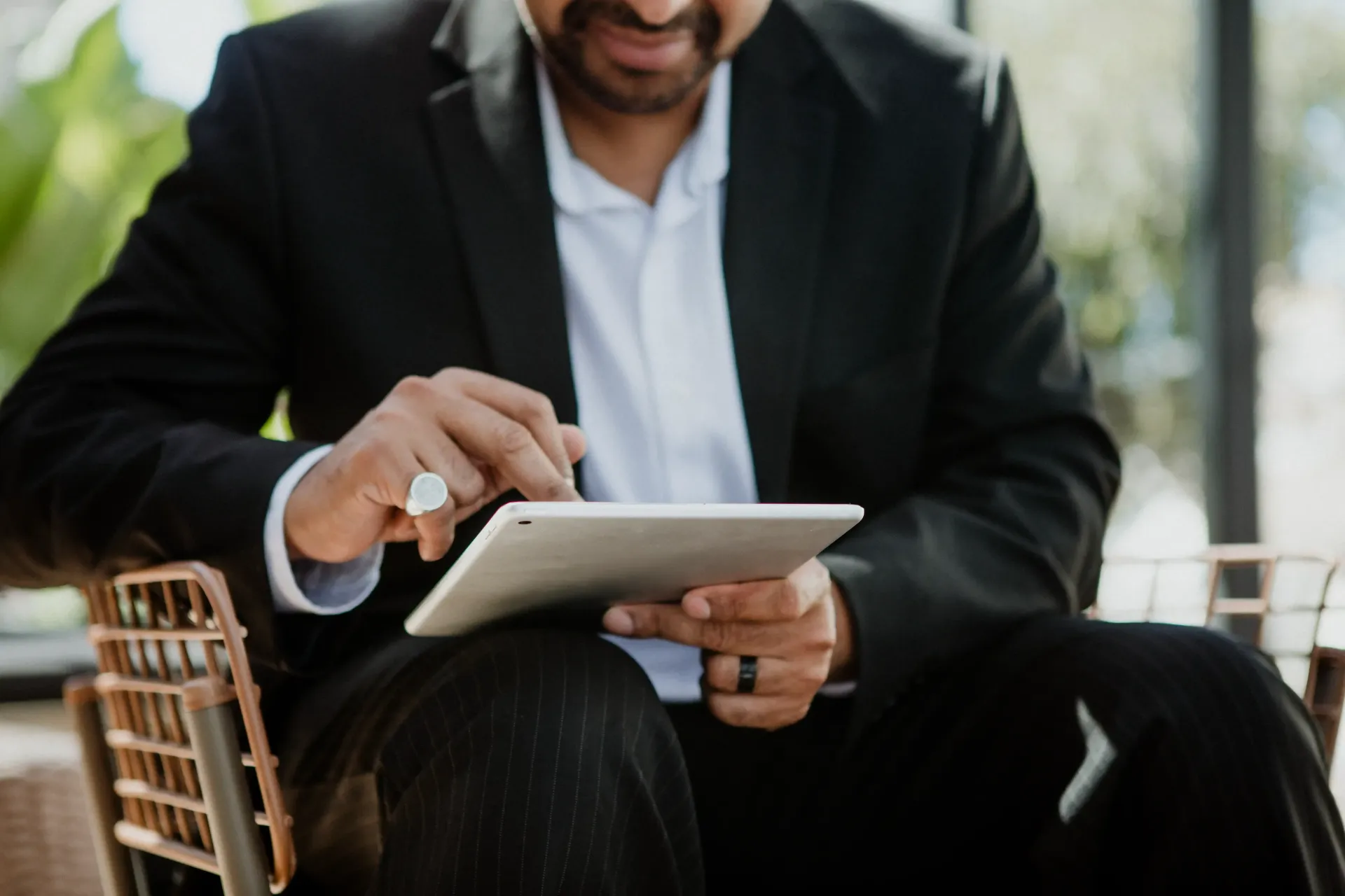 Senior Level Professional Completing Career Clarity Exercise
