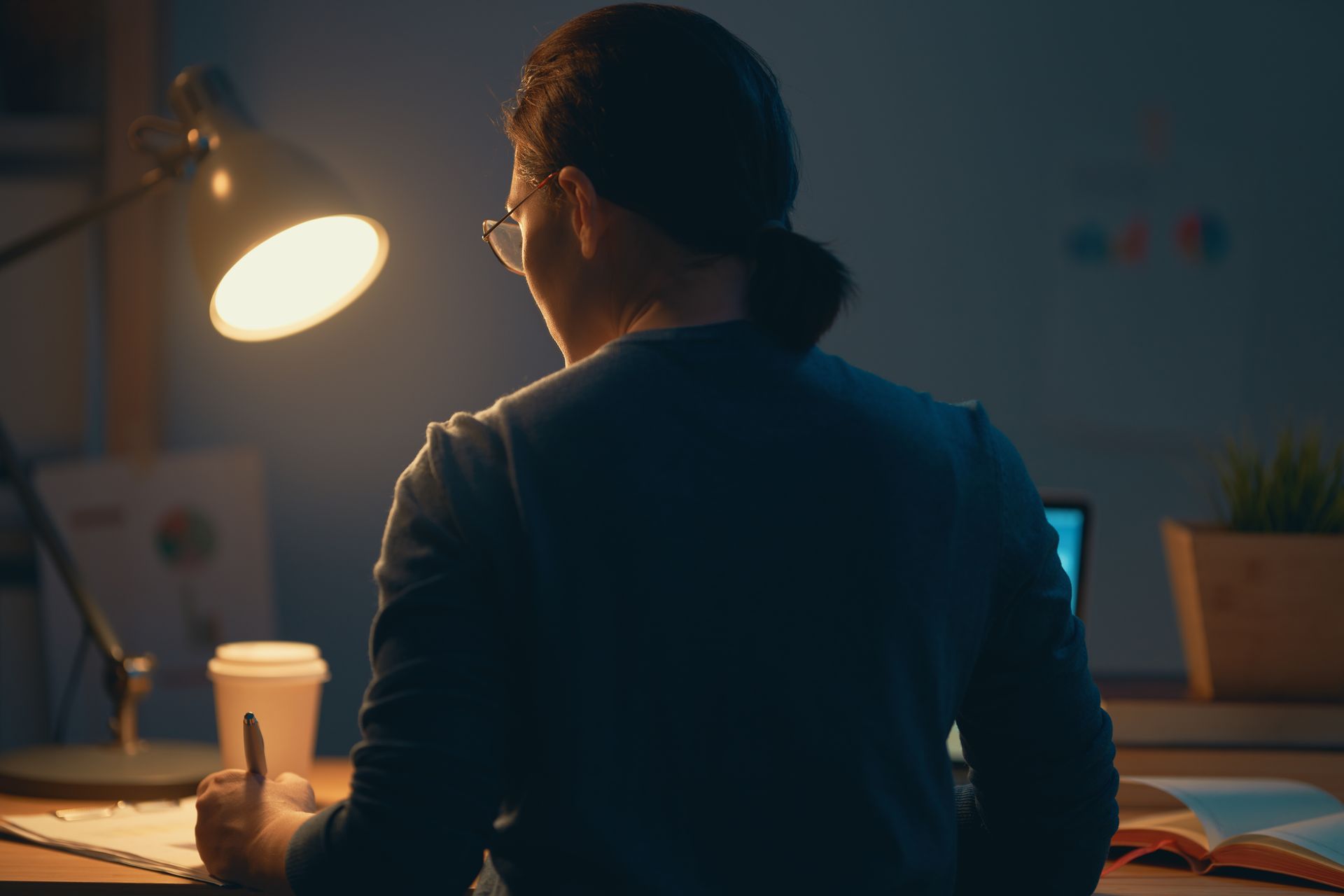 Senior Level Job Seeker Working On Value Statements to Quanify Impact for 2025 Hiring Market