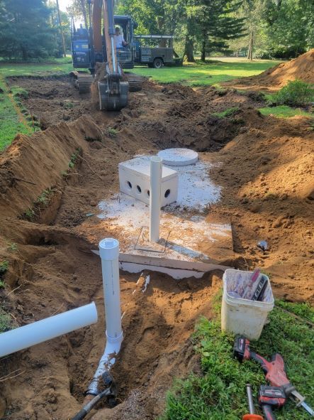 Septic Tank Installation — Don. E Miller Septic Truck in Wrightstown, NJ