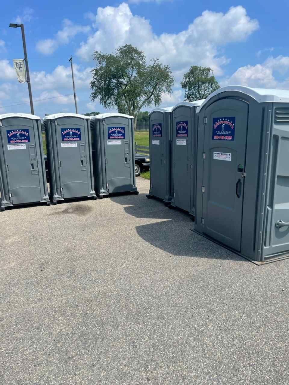 Portable Toilets — Green New Portable Toilet in North Hanover, NJ