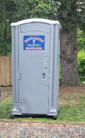 Portable Toilet — Green New Portable Toilet in North Hanover, NJ