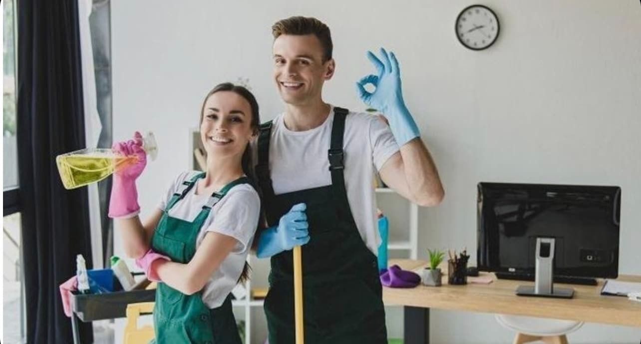 A Man and a Woman Are Standing Next to Each Other — Easy Choice Removals and General Freight In Port Macquarie, NSW