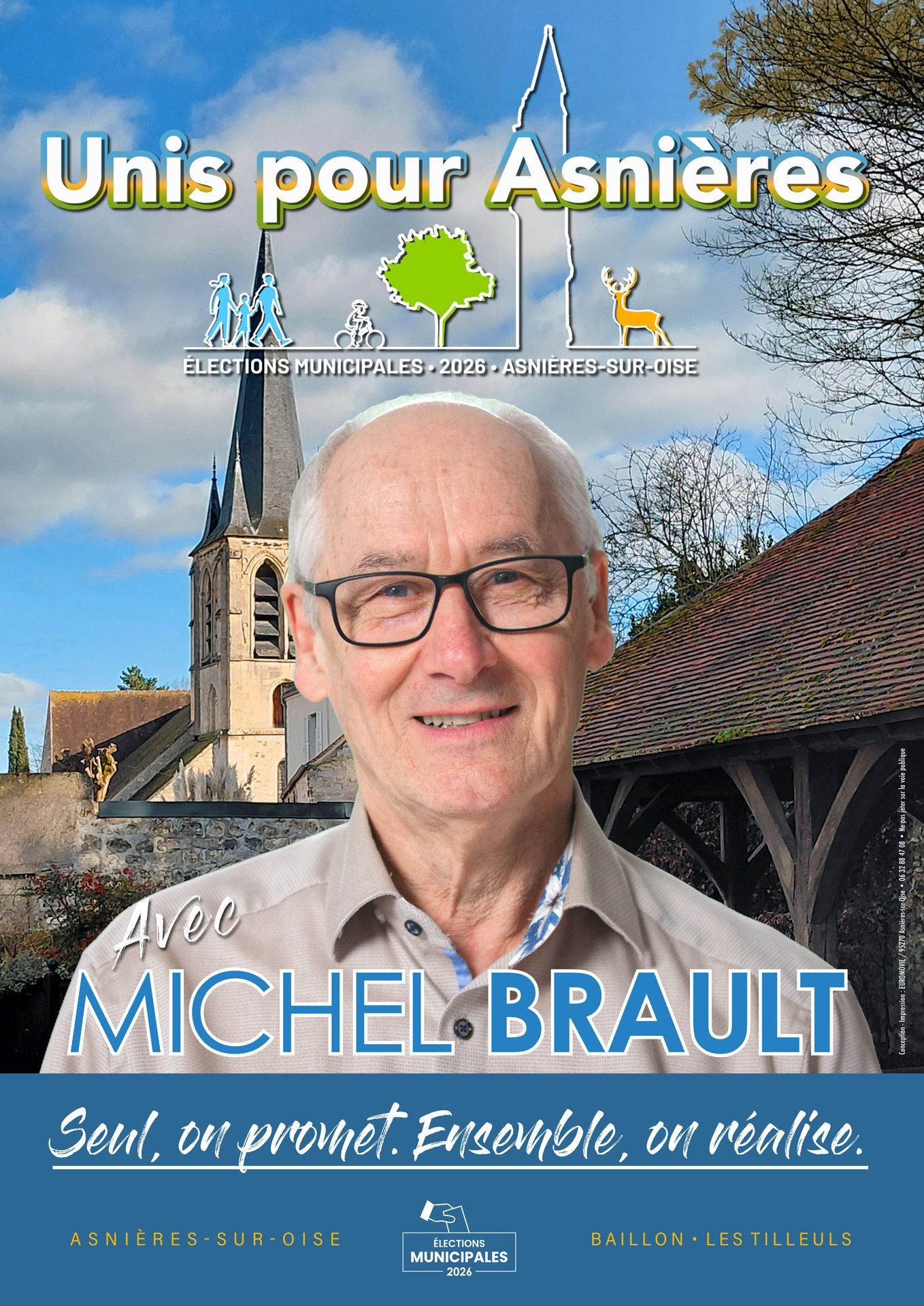 La liste UNIS POUR ASNIÈRES !