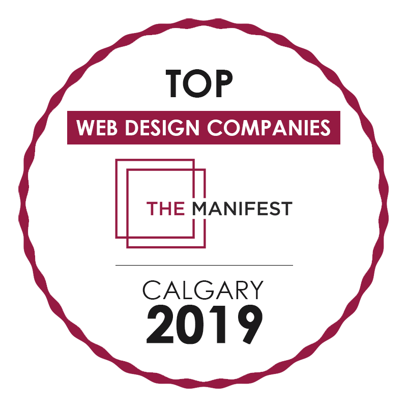 Top Web Design Companies - The Manifest - Calgary 2019