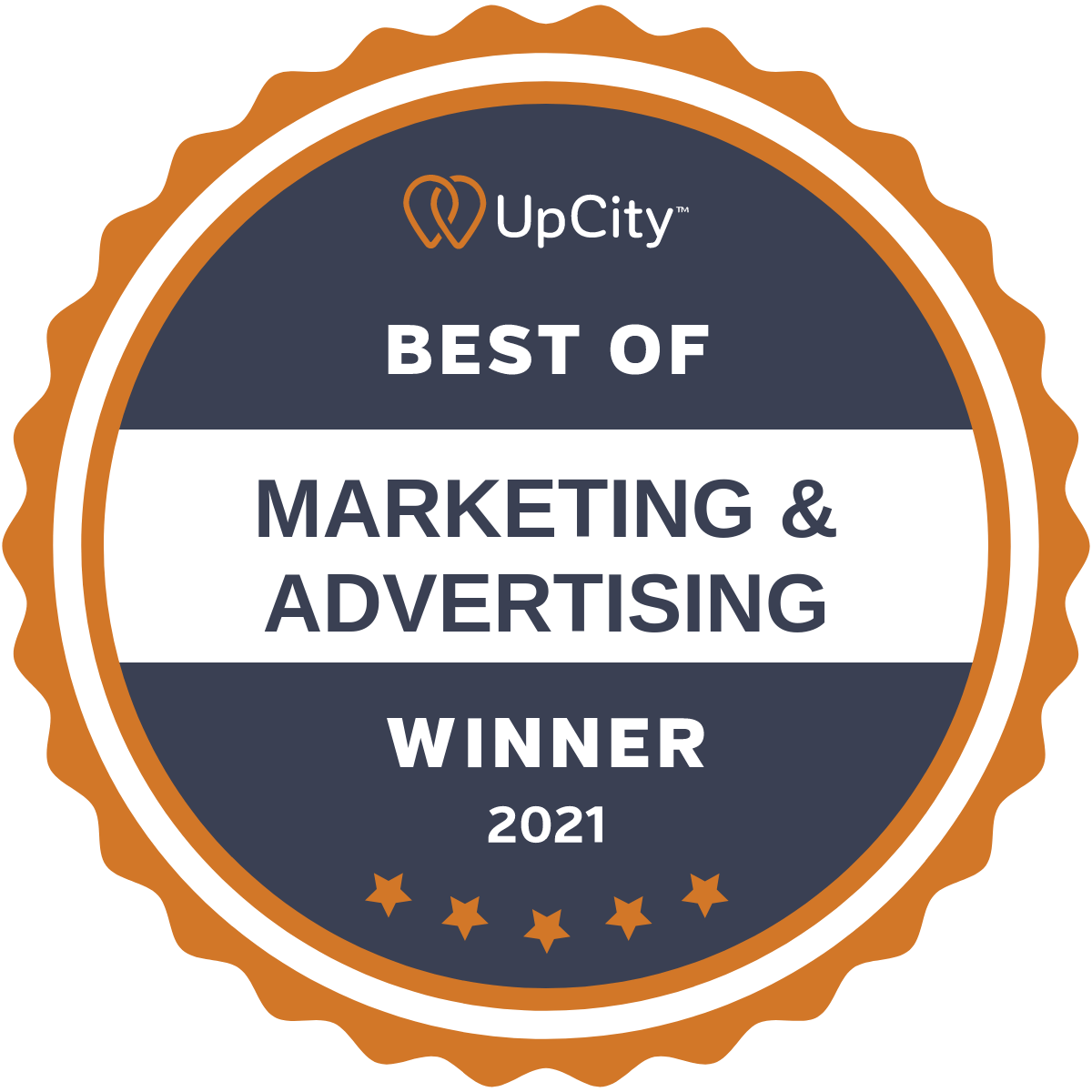 Best of Marketing & Advertising Winner 2021 UpCity - Ace SEO Consulting