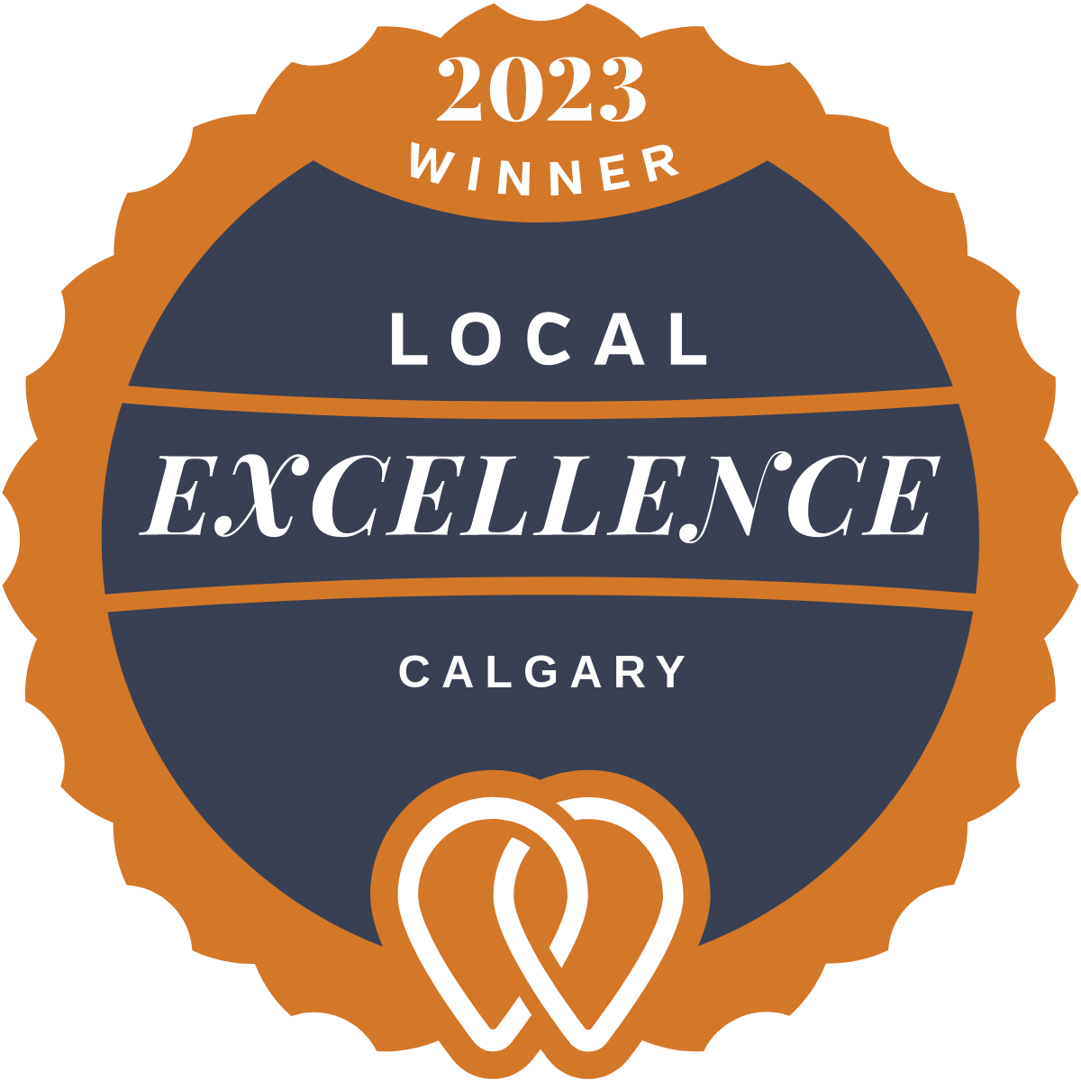 2023 Winner Local Excellence Calgary - UpCity