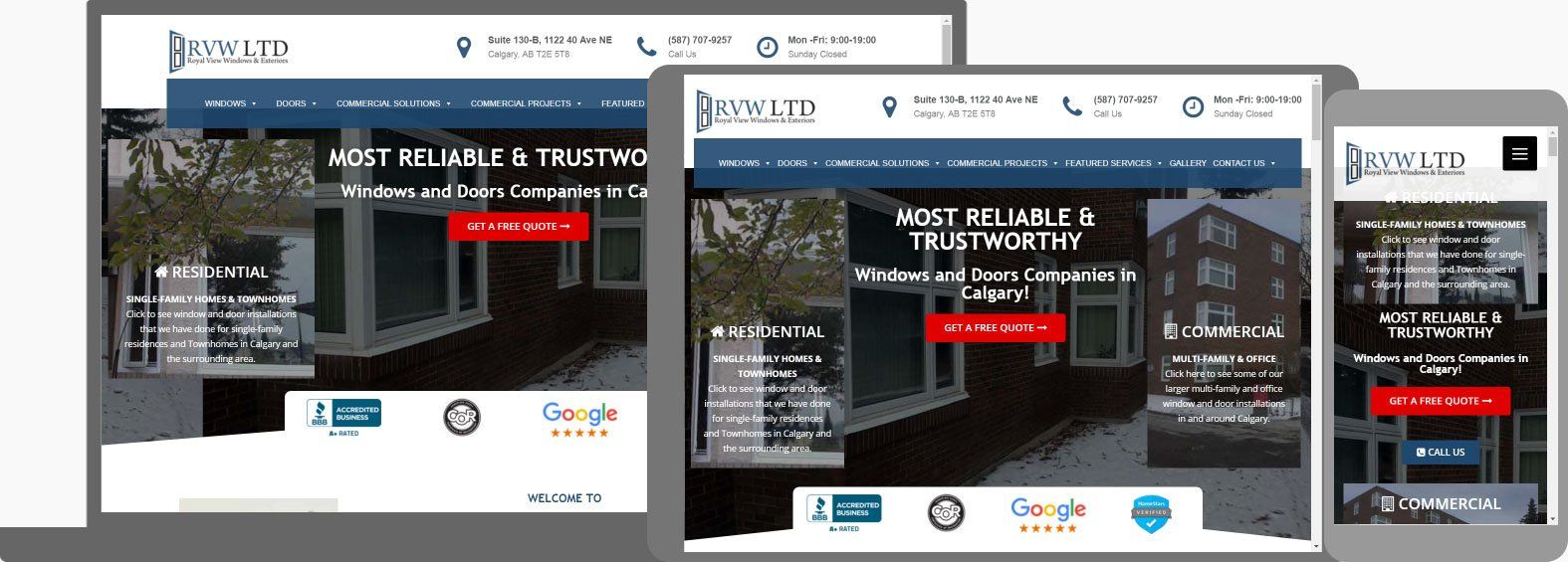 Website Design For Manufacturers - RVW Ltd