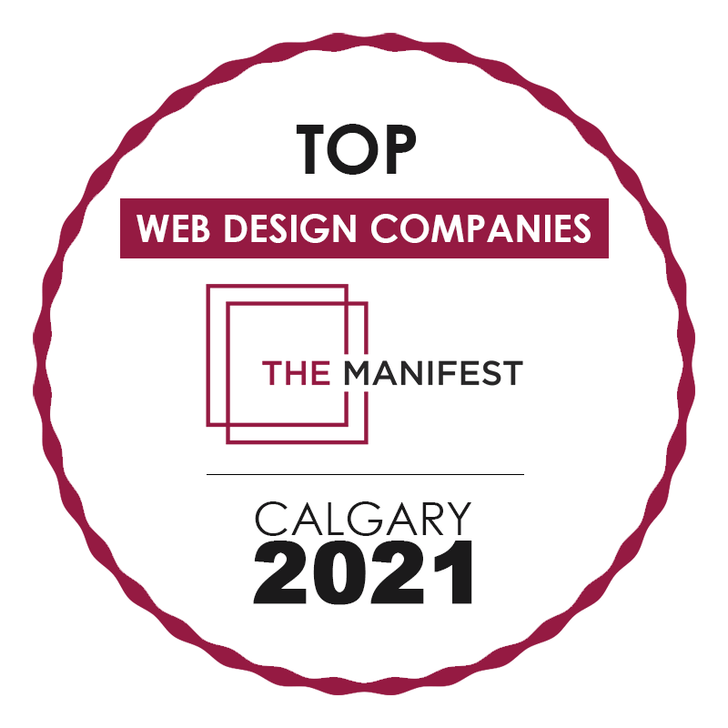 Top Web Design Companies - The Manifest  - Calgary 2021