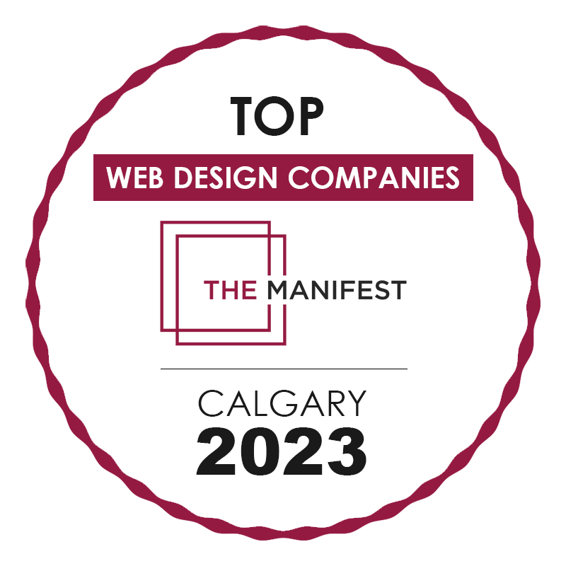 Top Web Design Companies - The Manifest  - Calgary 2023