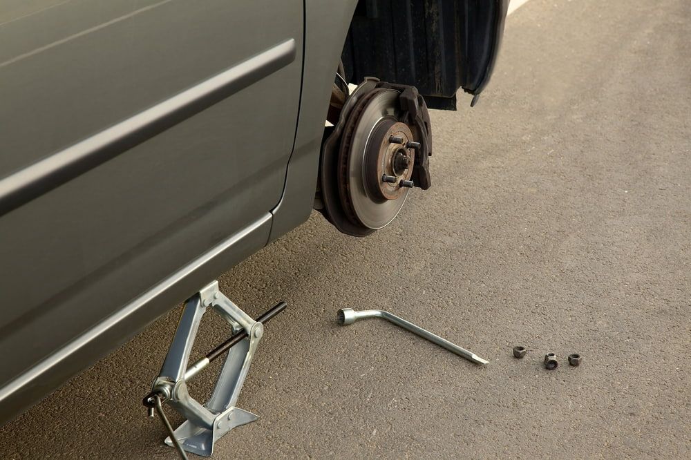 Changing Tyre — Mechanic in Mission Beach, QLD