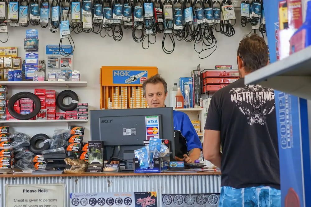 Cashier at Cassowary Coast — Mechanic in Mission Beach, QLD
