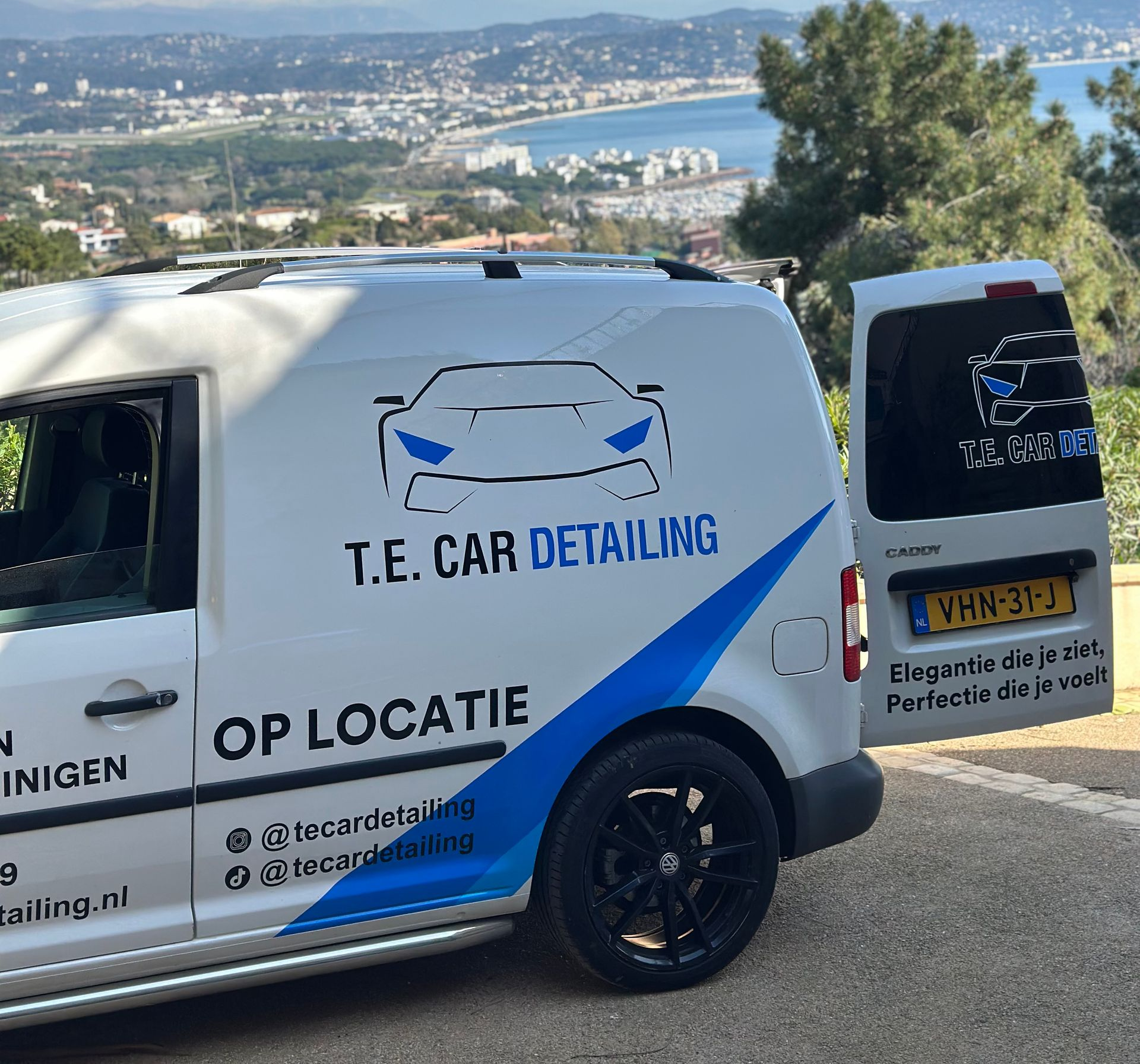 Audi interieur na een maandelijkse reiniging bij ons abonnement.