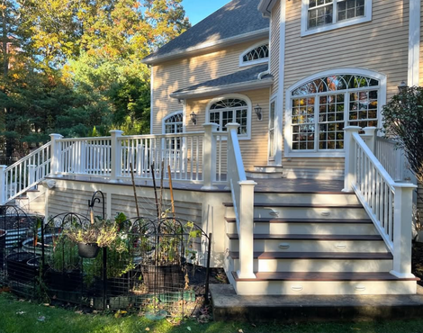 A street with a yellow sign on the side of it.