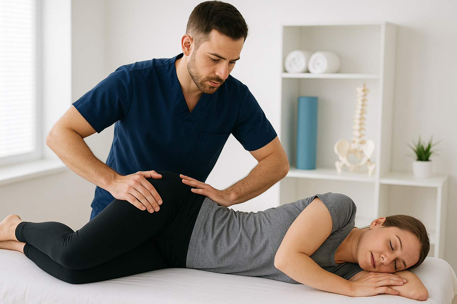 Physical Therapy for piriformis syndrome.