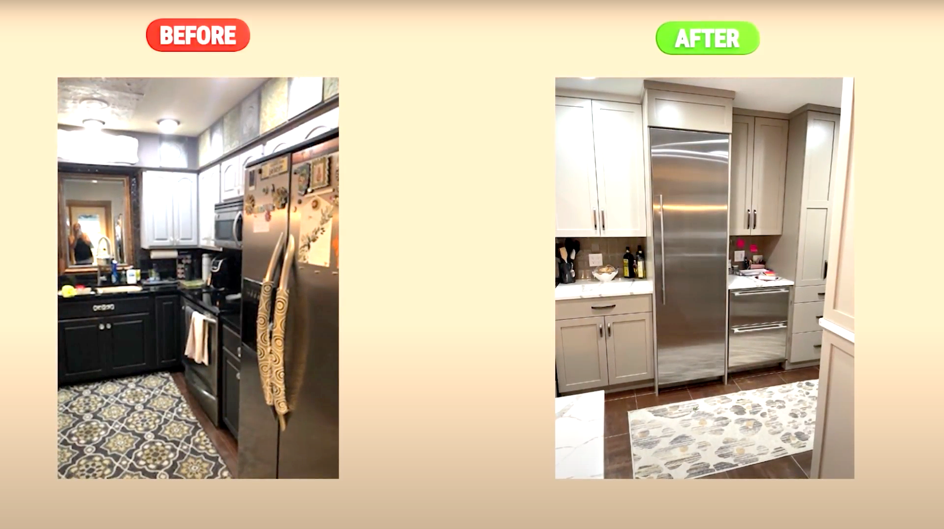 Smart use of appliance relocation in this remodel
