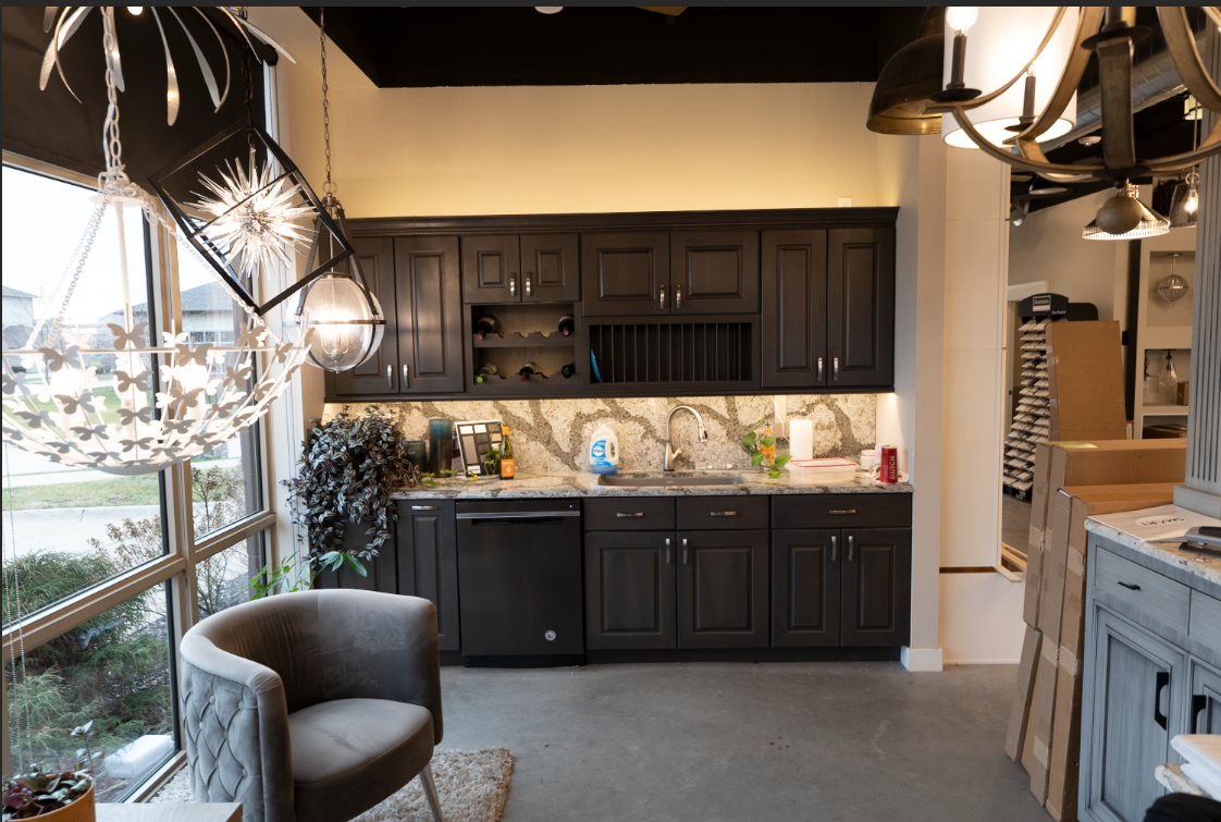 Showroom display at Illuminate Lighting in North Liberty, Iowa
