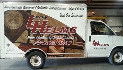 Truck | Indian Trail, NC | Larry Helms Floor Sanding & Refinishing Inc