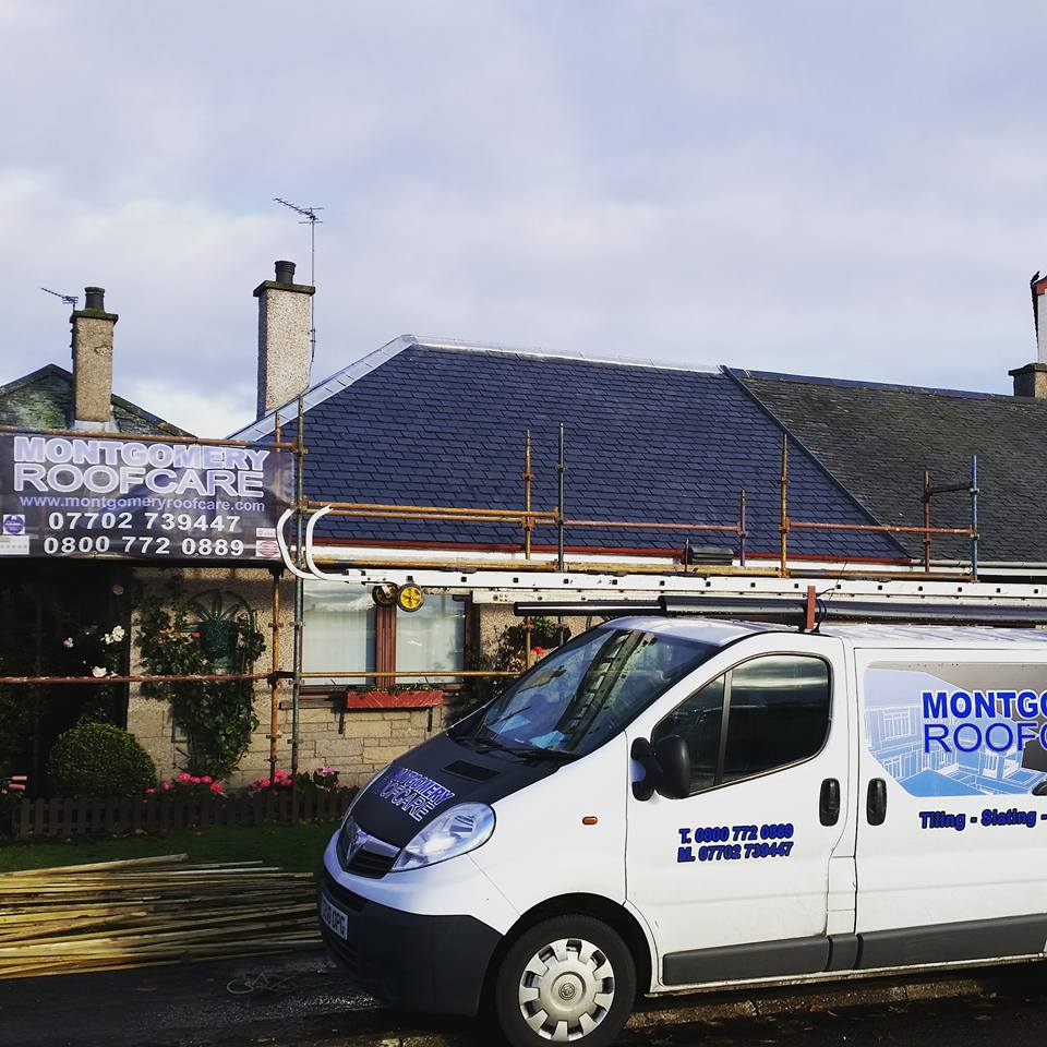 Van outside of house