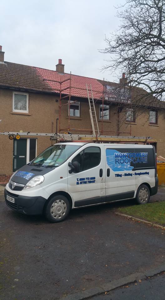 Van outside of house