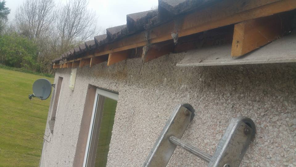 Guttering Before