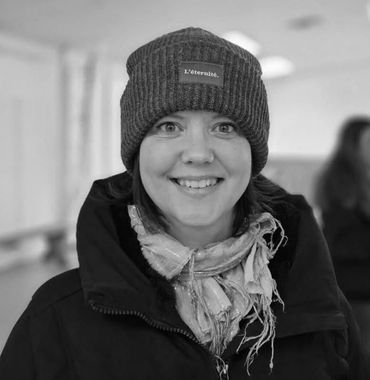 Tobi McEnerney, housing case care coordinator is smiling