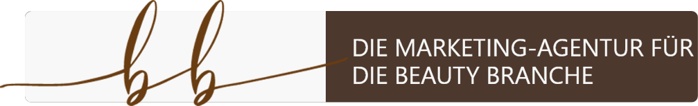 The logo for die marketing agentur for die beauty branche