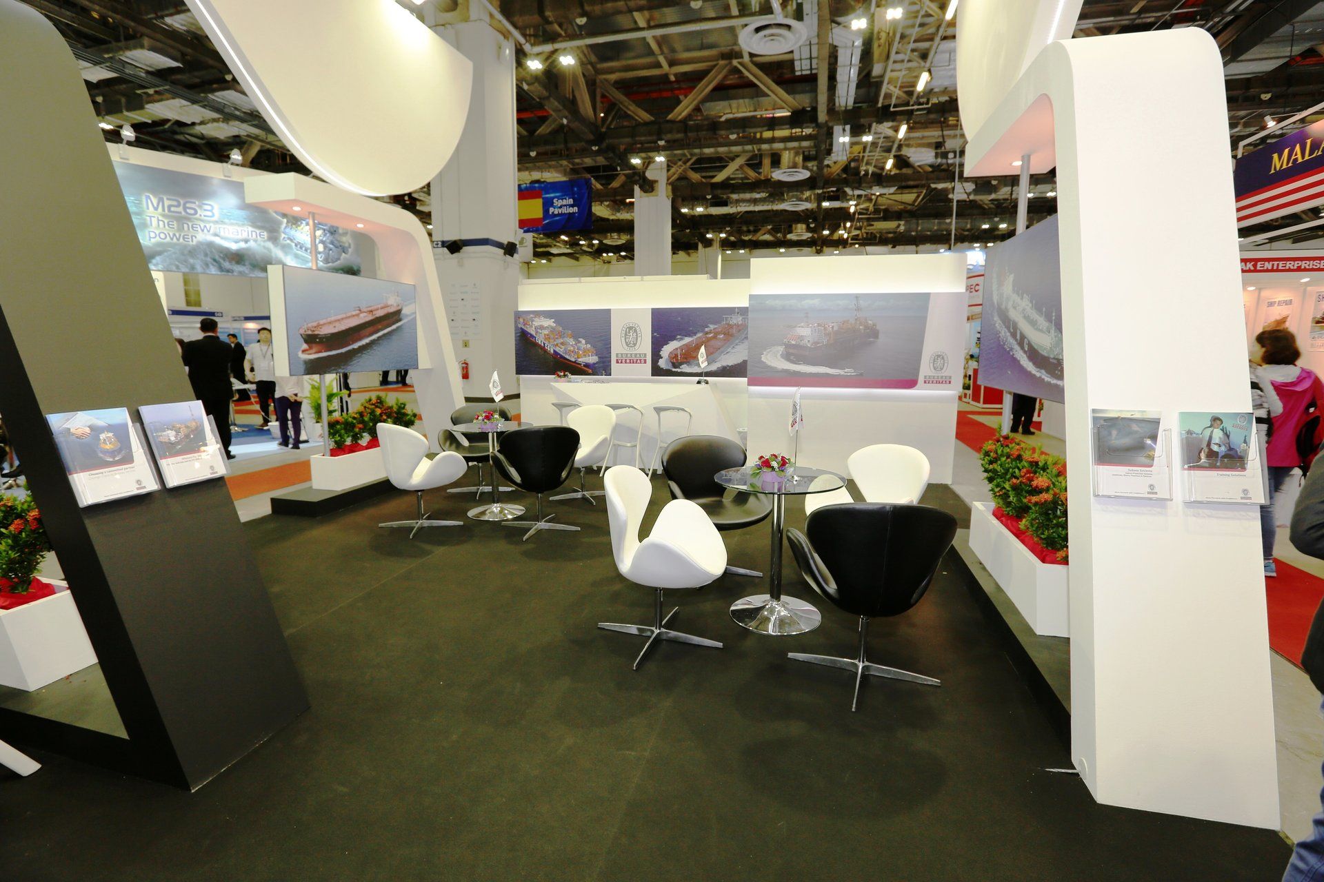 Bureau Veritas @ Asia Pacific Maritime 2016. Booth designed and built by Essential Global Fairs.